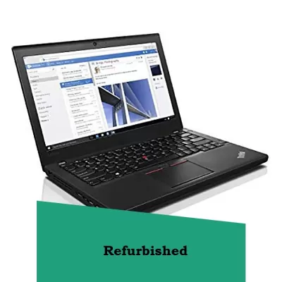 Lenovo ThinkPad X260 Ultrabook Intel 6th Gen Core i5 12.5 Inches 8 GB 256  GB SSD Gaming Laptop Windows 10 Black